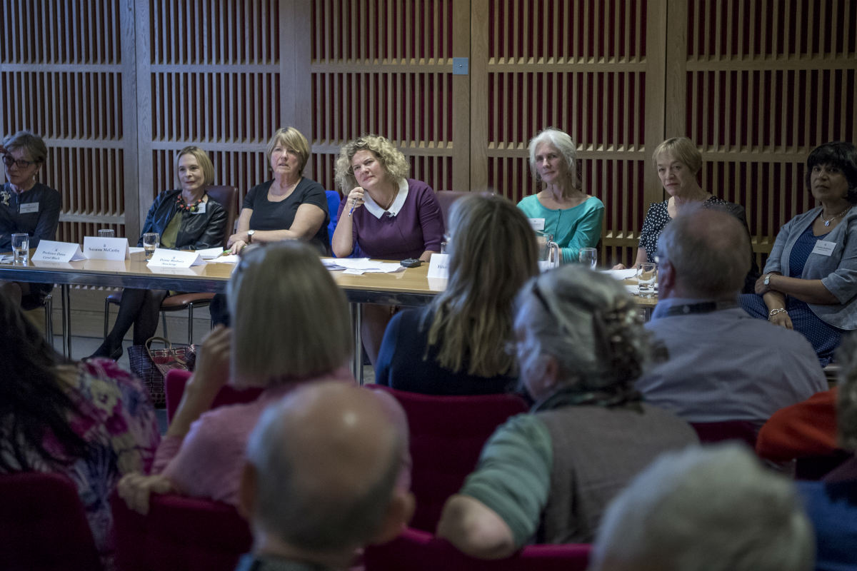 The panel at Older and Wiser
