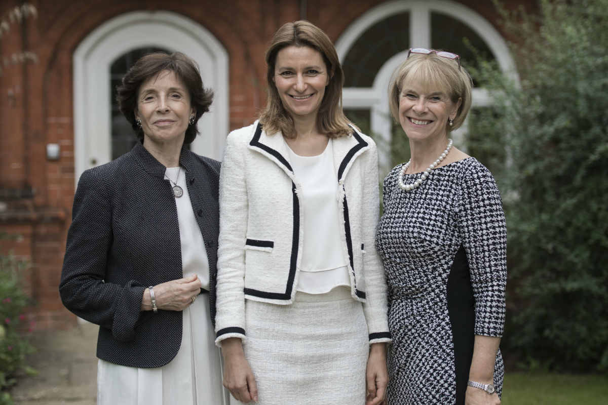Dame Mary Archer, Lucy Frazer MP and Penny Hubbard