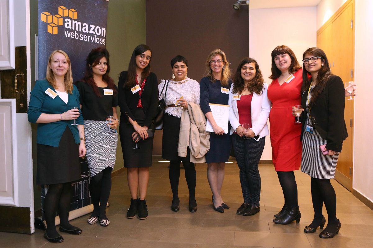 Graduate students at the Think Big Challenge