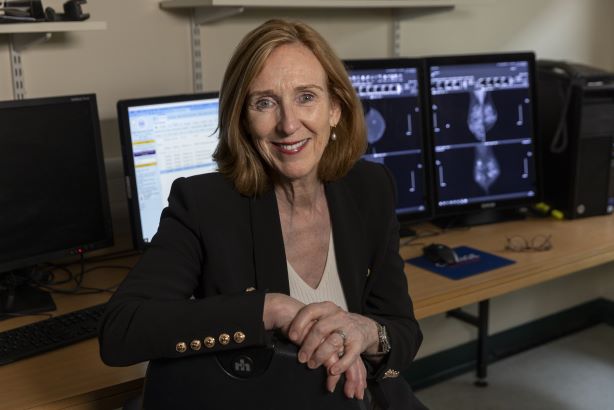 Fiona Gilbert in the Radiology Department